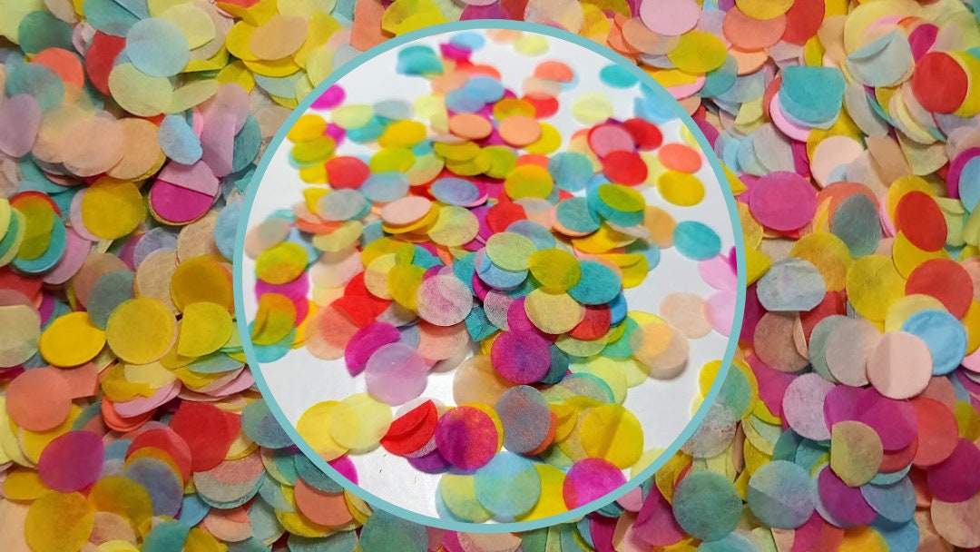 Eco Biodegradable Wedding Confetti Spring Floral Mix Etsy