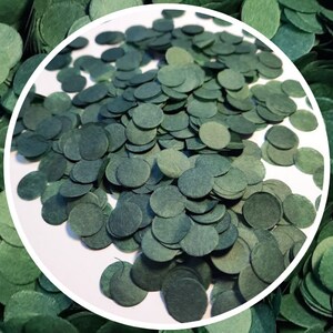 Eco Biodegradable Wedding Confetti - Deep Green