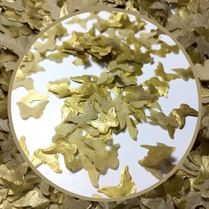 Eco Biodegradable Wedding Confetti -  Gold