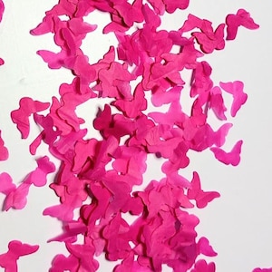 Biodegradable Butterfly Confetti Fuchsia Pink - Wedding Confetti | Christening Confetti  | Party Confetti | Table Confetti | Flower Girl |