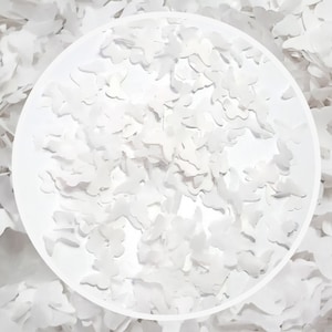 Eco Biodegradable Wedding Confetti - White
