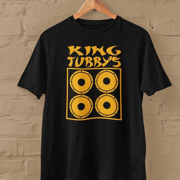 King Tubby's Sound System Tribute T-Shirt Various Sizes and Colours