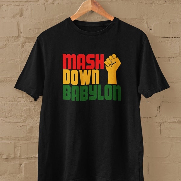 Mash Down Babylon T-Shirt Various Sizes and Colours