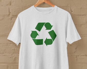 Recycle Logo T-Shirt verschiedene Größen und Farben