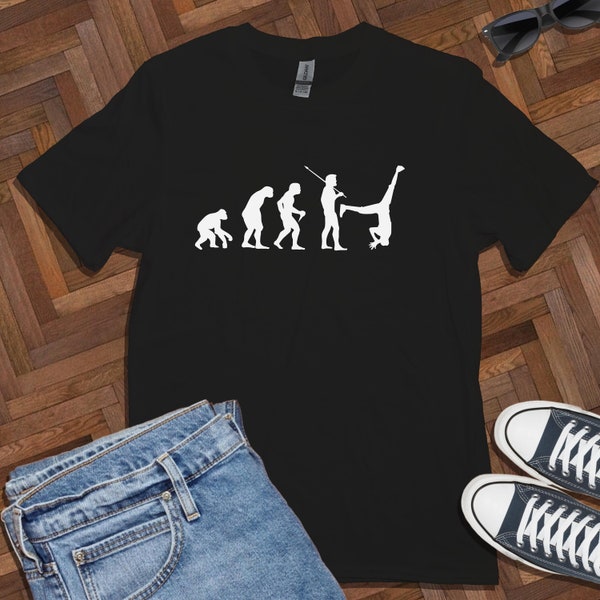 Camiseta Evolution of B-Boy Varias Tallas y Colores