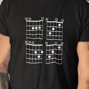 ACDC Guitar Chords T-Shirt