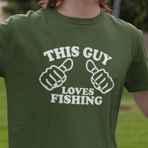 This Guy Loves Fishing T-Shirt