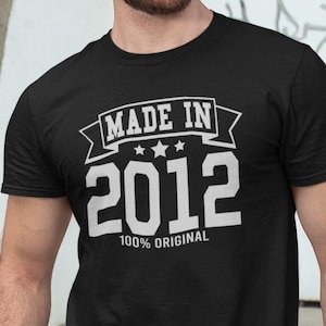 Verjaardagsshirt gemaakt in 2012