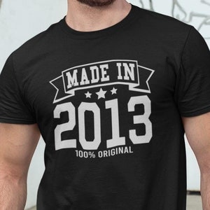 Verjaardagsshirt gemaakt in 2013