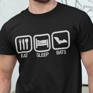 Maglietta Eat Sleep Bats