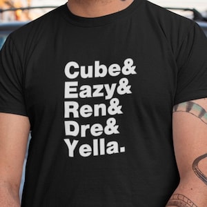 NWA Band Members Names T-Shirt