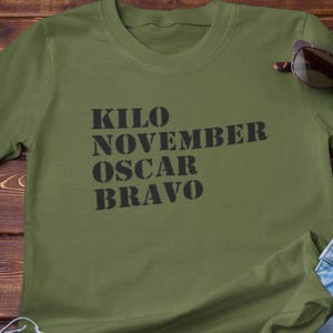 Kilo November Oscar Bravo (KNOB) T-Shirt