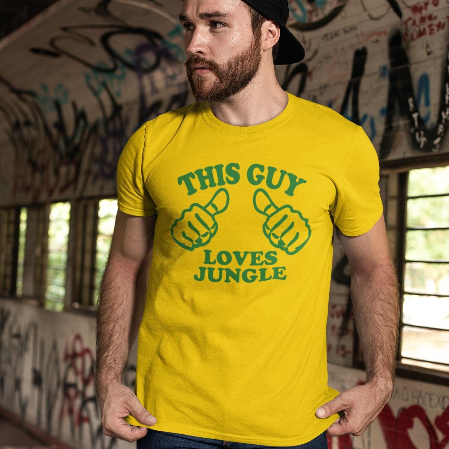 This Guy Loves Jungle T-shirt Various Sizes/colours - Etsy
