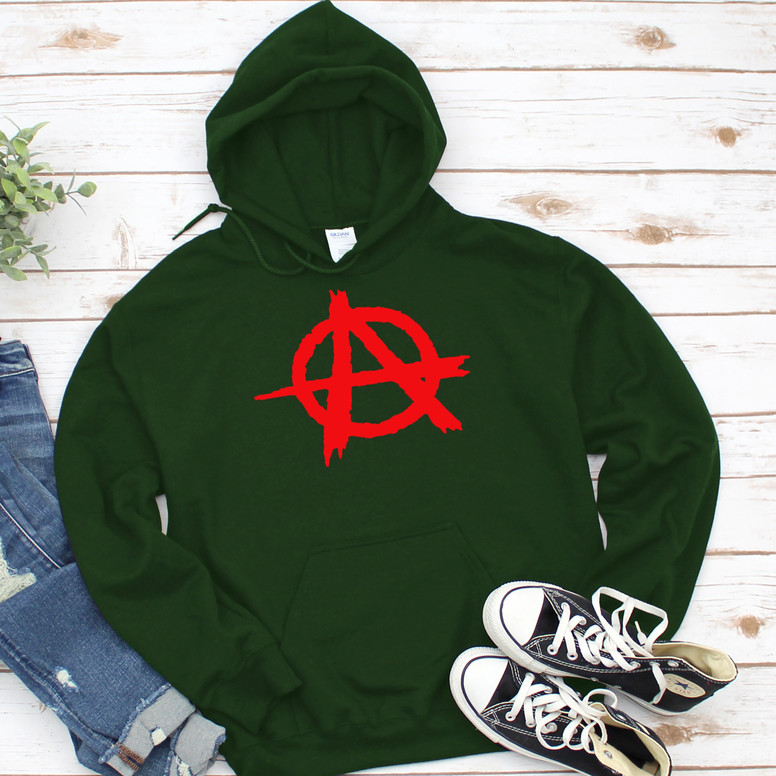 アナーキーシンボル - パーカー - Etsy 日本