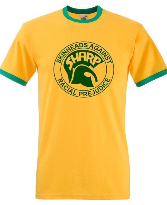 Sharp Skinhead SHARP Skinheads Against Racial Prejudice Ringer T-shirt | Etsy