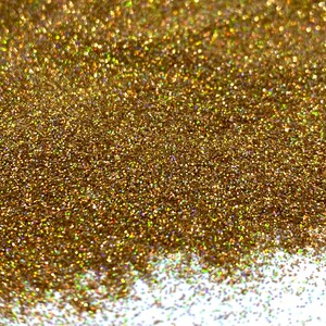 Colorful fine Latte Gold Glitter Cosmetic Solvent Resistant Glitter For tumblers Polyester nail art confetti for slime