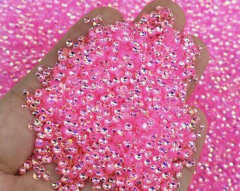3D Bubble Glitter Resin Glitter, Snow Globe Filler, Tumbler, Nail Art Glitter, DIY Craft Supply Pink