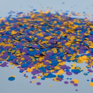Colored dots cheer Shape Glitter Solvent Resistant Glitter For tumblers Polyester nail art confetti for slime