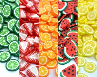 Glitter Fruit Shape Lime confetti crafts resin summer fruit shape glitter resin snow globe glitter tumbler party glitter kiwi lemon glitter