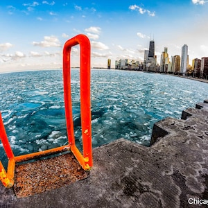 Chicago | Winter | Chicago Skyline | Chicago photography | Fine art Photography | Gift | Wall Decor