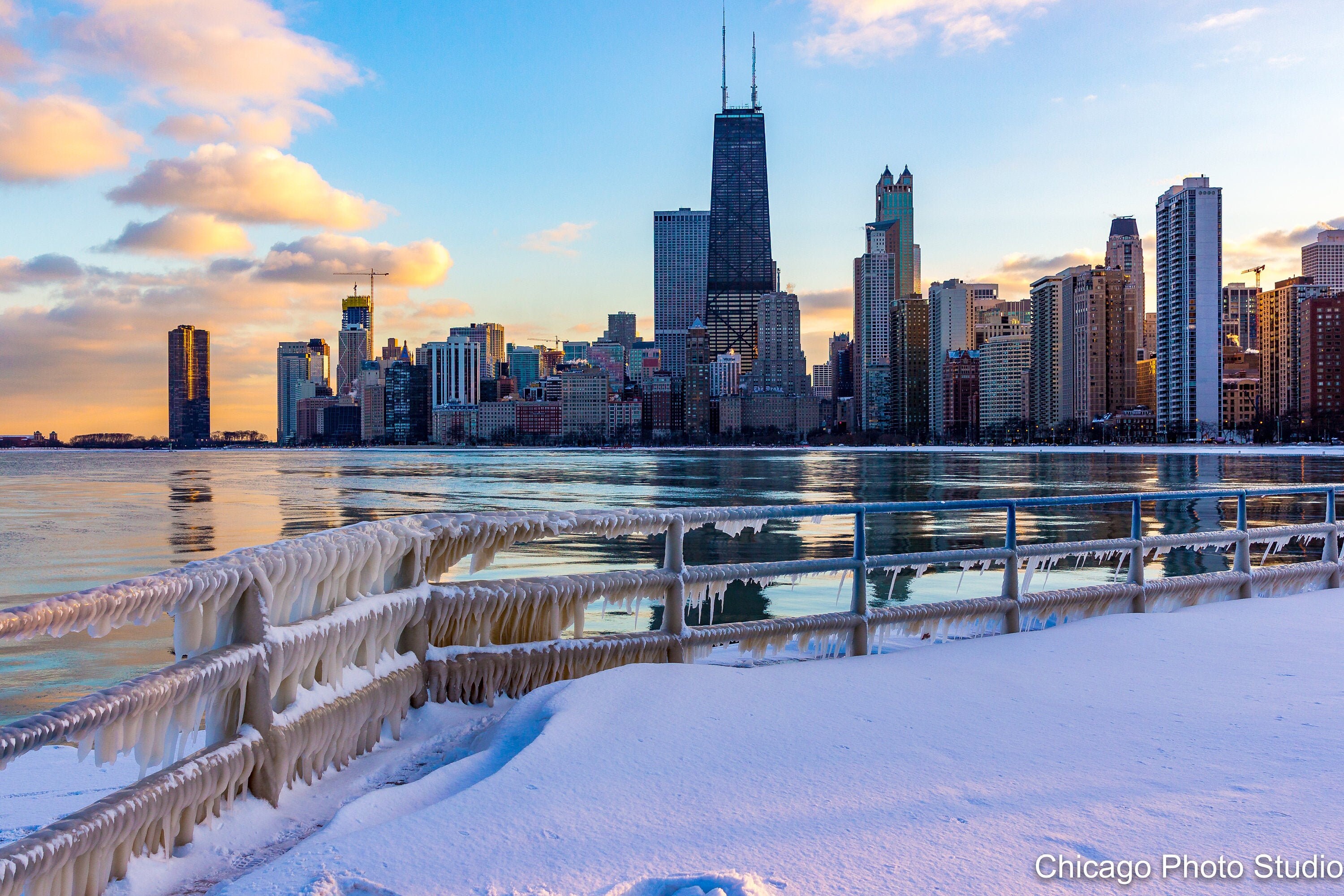 Chicago Winter Wallpaper