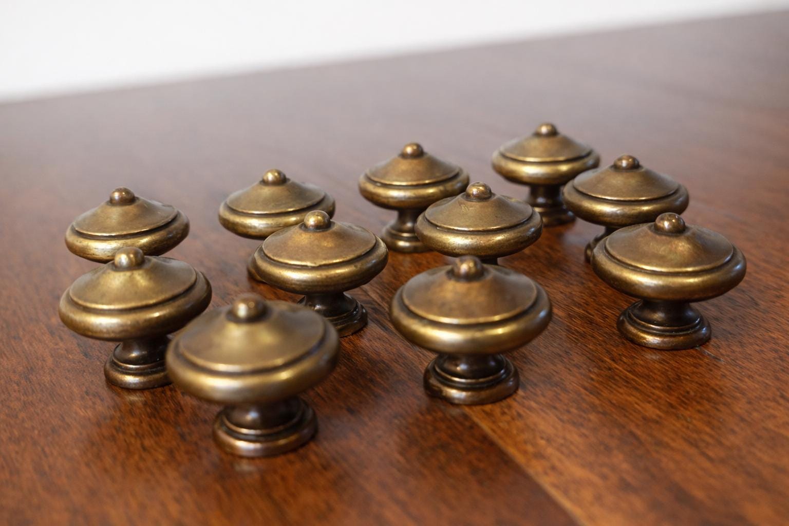 green emerald velvet dress Gold Cabinet Hardware | Antique Brass Drawer Knob main image 1