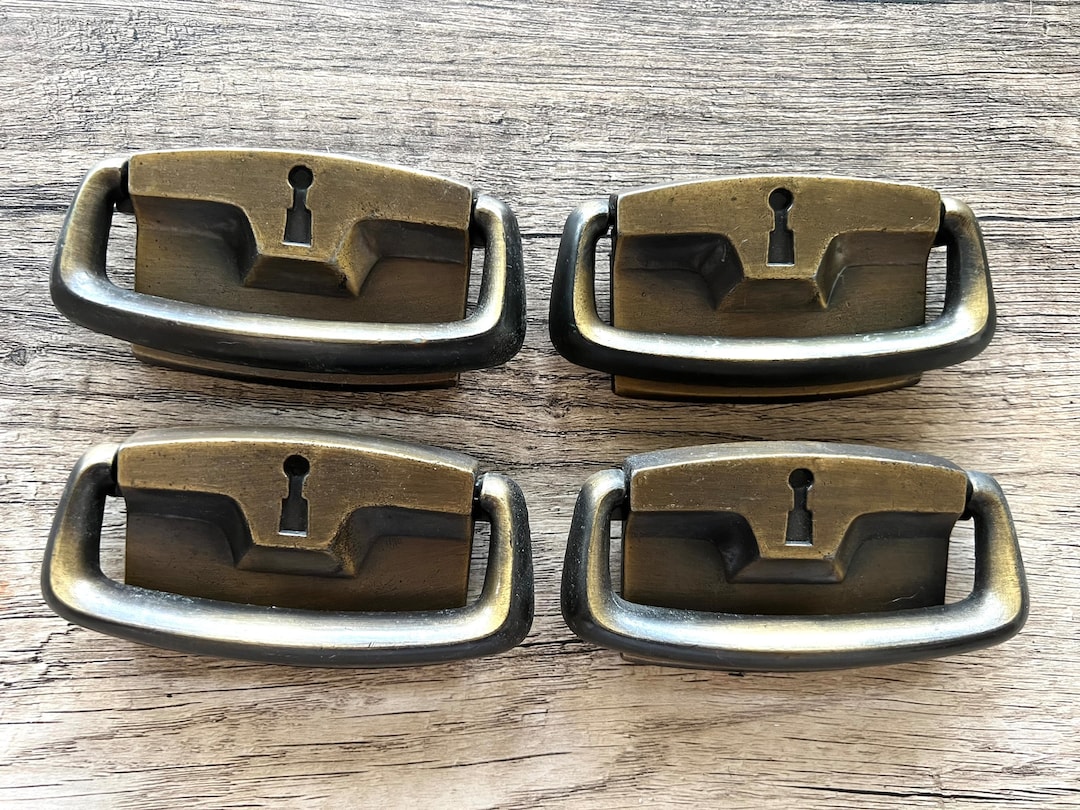 1 Vintage Antique Keyhole Hardware Furniture MCM Mid Century - Etsy