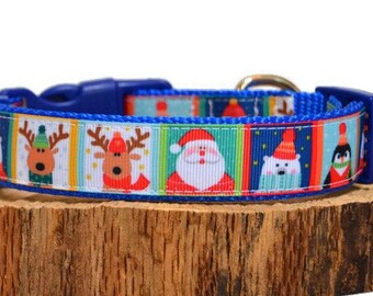 North Pole Christmas Dog Collar