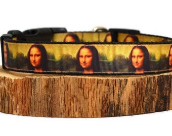 Mona Lisa Dog Collar