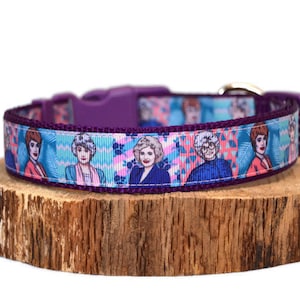 Golden Girls Dog Collar, Senior Dog Collar