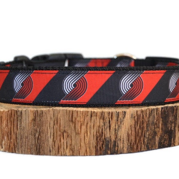 Portland Trailblazers Dog Collar