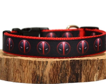 deadpool cat collar