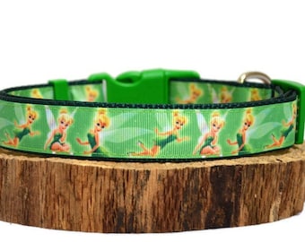 tinkerbell dog collar