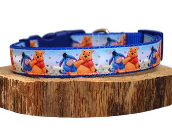 Winnie the Pooh & Eeyore Dog Collar, Best Friends, All Sizes Available!