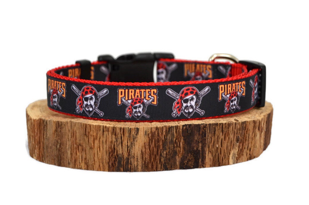 pittsburgh pirates dog collar