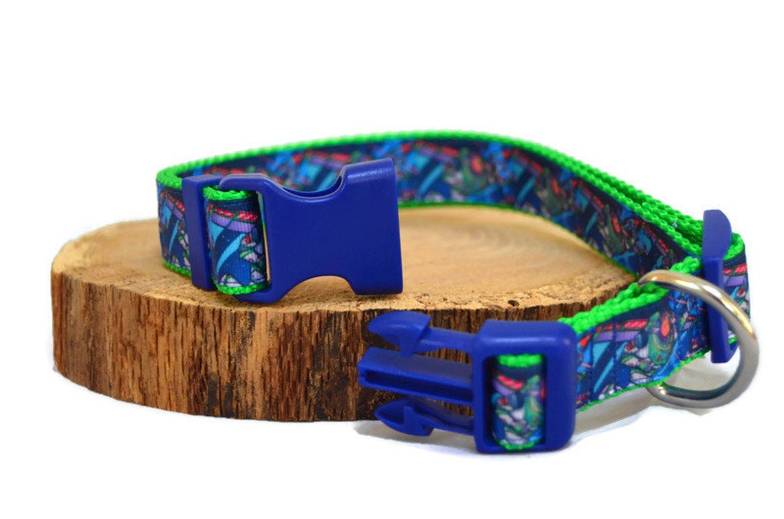 Buzz Lightyear Dog Collar Toy Story Dog Collar Disney Dog Etsy