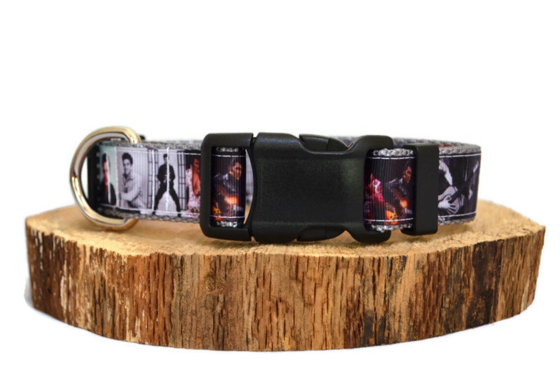Elvis Dog Collar the King Dog Collar Vintage Collar Etsy