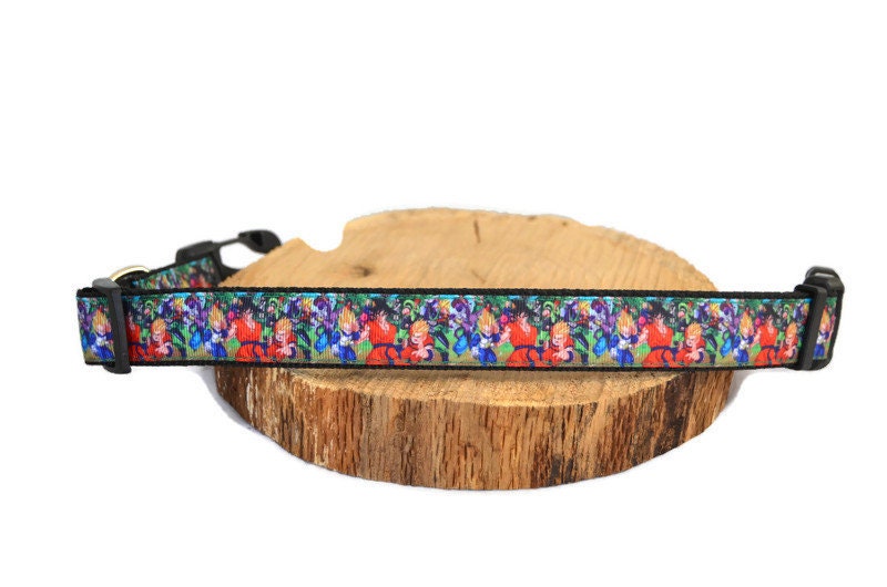 Colorful Anime Dog Collar | Etsy