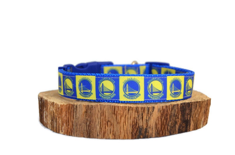 Warriors Dog Collar Etsy