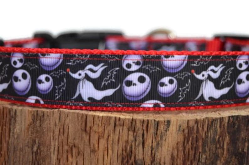 Nightmare Before Christmas Dog Collar Etsy