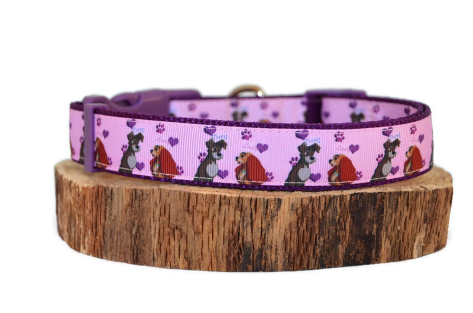 Lady and the Tramp Dog Collar Disney Dog Collar Matching Etsy