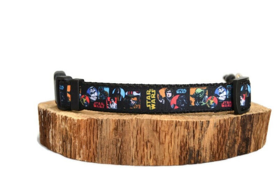 3/4 Star Wars Dog Collar, Small Dog Collar, Yoda Etsy
