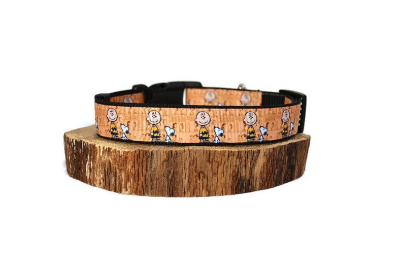 Charlie Brown & Snoopy Dog Collar Peanuts Dog Collar 1 Etsy