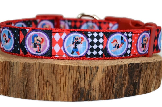 harley quinn dog collar