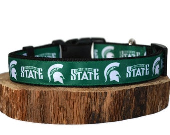 Michigan State Spartans Dog Collar