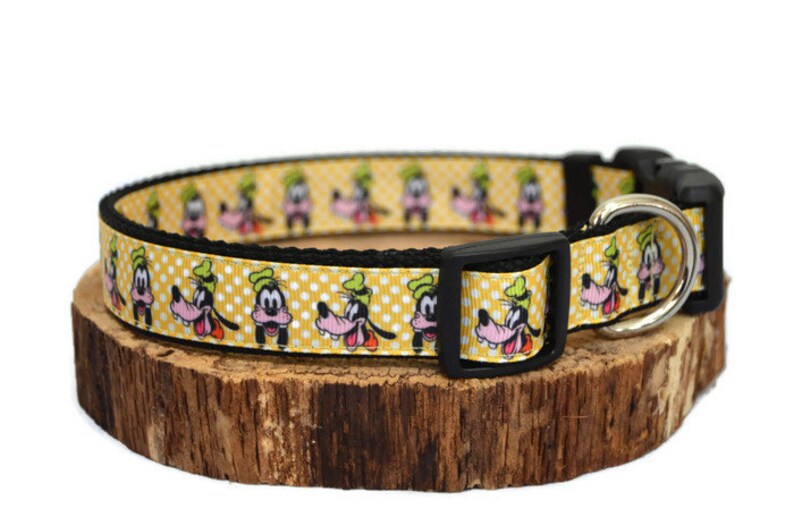 Disney Goofy Dog Collar Disney Dog Collar Disney Gifts Etsy Denmark