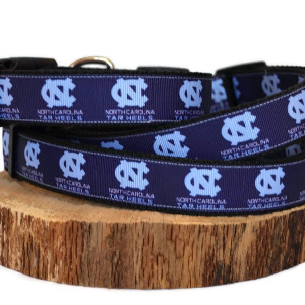 North Carolina Tarheels Dog Collar, UNC
