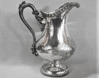 Silver Plate Creamer - Rogers-Smith & Co. New Haven - 1859