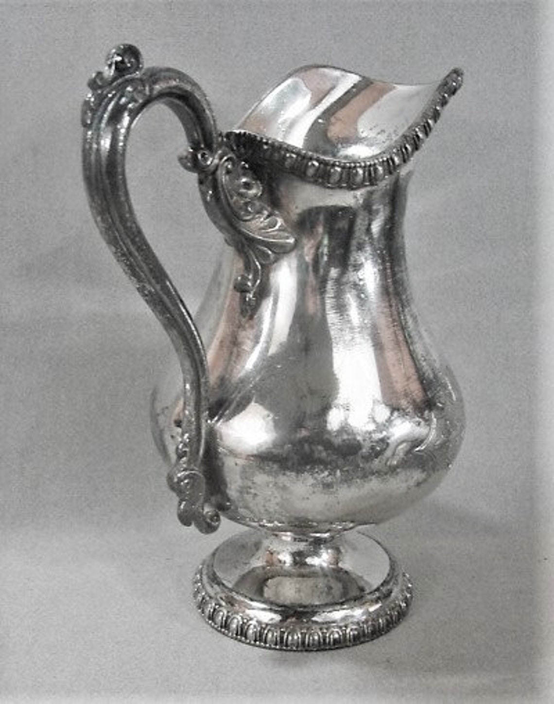 Silver Plate Creamer Rogerssmith & Co. New Haven 1859 Etsy