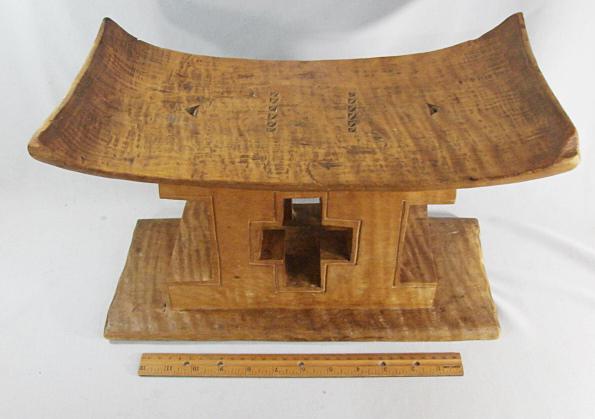 Ashanti Chief Stool, Ghana Africa, Mid to Late 20th Century, Deep Honey ...